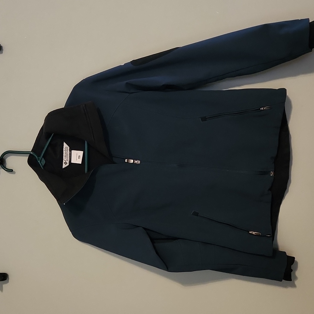 Columbia Titanium Women’s Omni-Shield Teal Jacket Water Resistant Medium